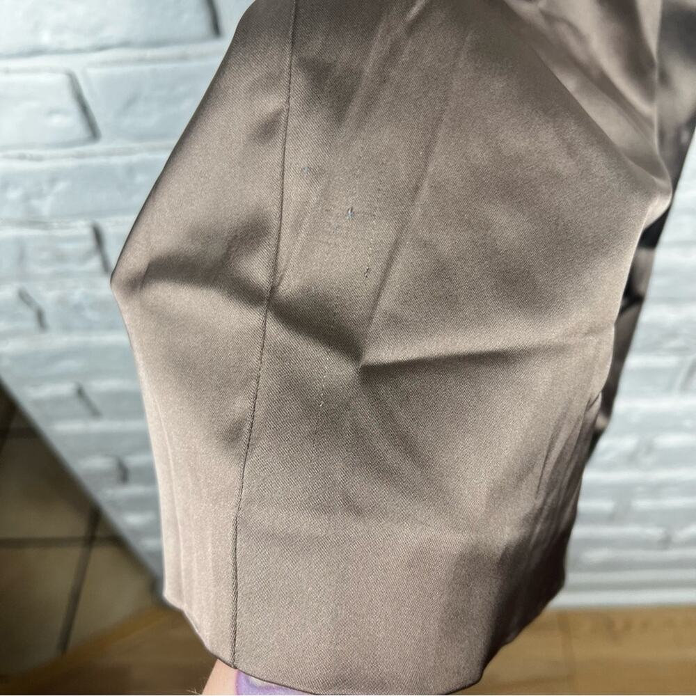 NWT Babaton Aritzia Taupe Racerback Sleeveless Dress Size 0 - Picture 8 of 14